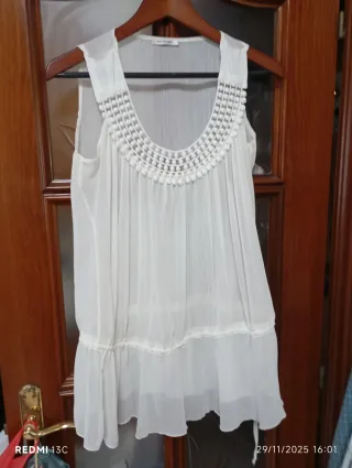 Blusa MY STORY blanca talla única