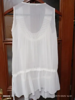 Blusa MY STORY blanca talla única