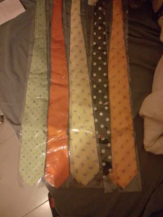 Corbatas de seda COMO Italia 10 la unidad