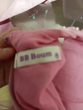 Vestido fiesta niña rosa