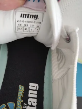 Zapatillas Mustang Mujer Blancas y Rosas