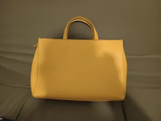 Liu Jo Borsa Gialla con Logo Oro