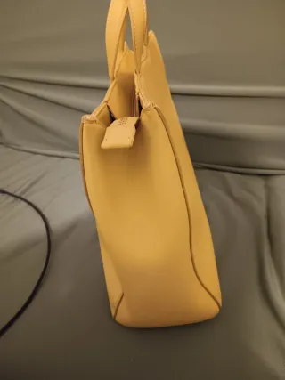 Liu Jo Borsa Gialla con Logo Oro