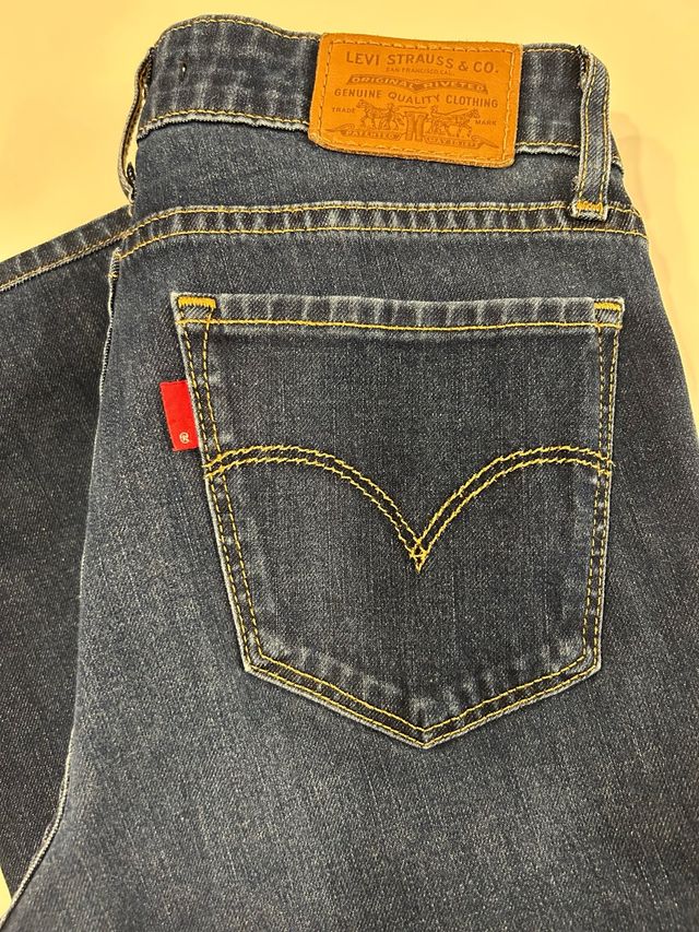 Jeans Levi's 711 Skinny Blu
