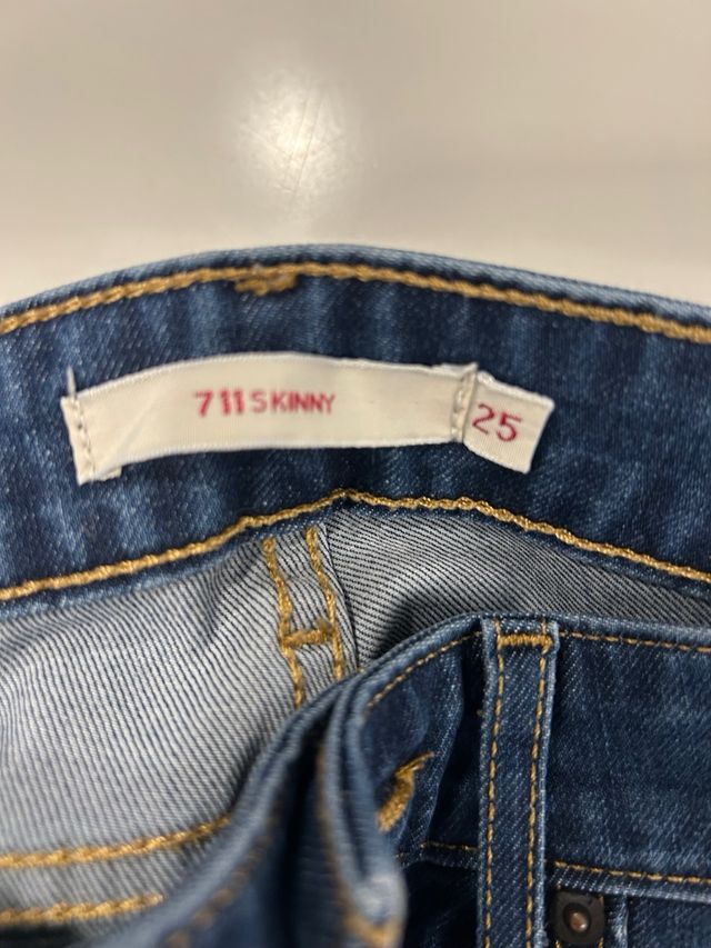 Jeans Levi's 711 Skinny Blu