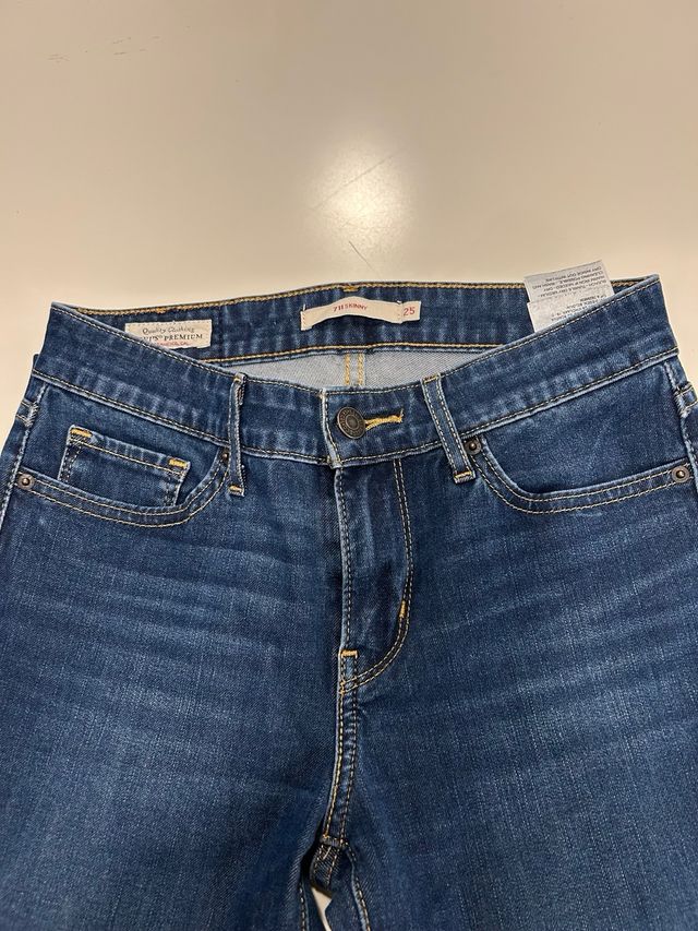 Jeans Levi's 711 Skinny Blu