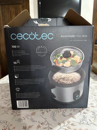 Cecotec Arrocera RiceFusion 7000 Inoxidable