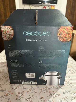 Cecotec Arrocera RiceFusion 7000 Inoxidable