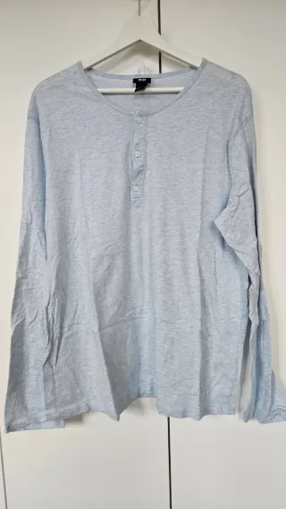 Camiseta H&M manga larga hombre Talla L