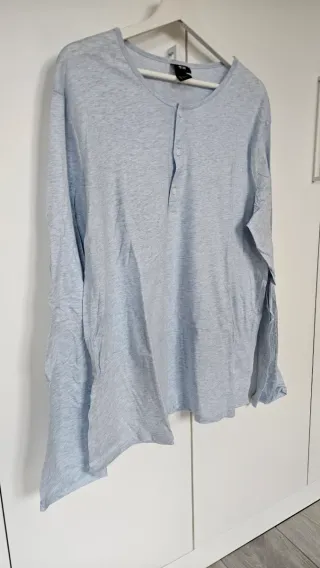 Camiseta H&M manga larga hombre Talla L
