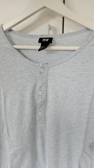 Camiseta H&M manga larga hombre Talla L