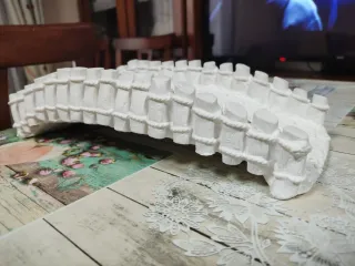 Puente de escayola decorativo