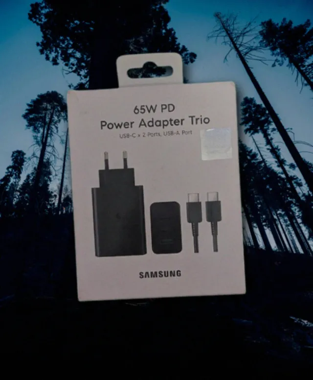 Caricatore Samsung 65W PD Trio