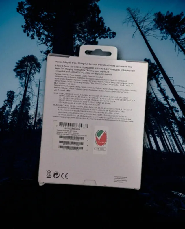 Caricatore Samsung 65W PD Trio