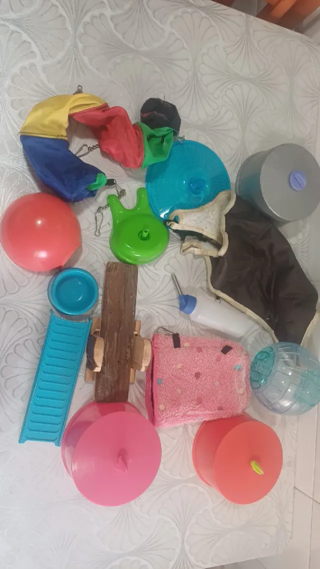 Jaula para hámster con plataforma