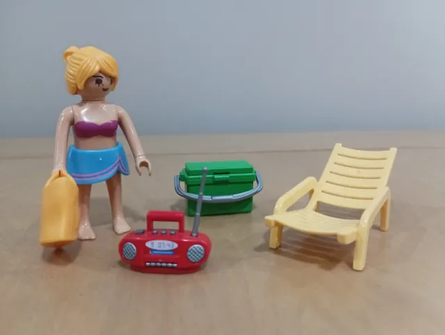 Playmobil Donna Bagnante con Accessori