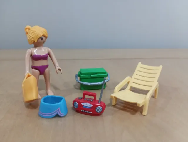 Playmobil Donna Bagnante con Accessori