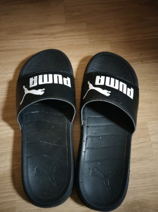 Chanclas Puma Negras