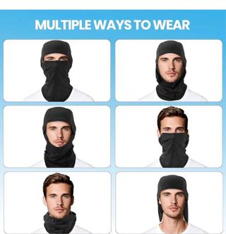 Passamontagna Invernale Nero