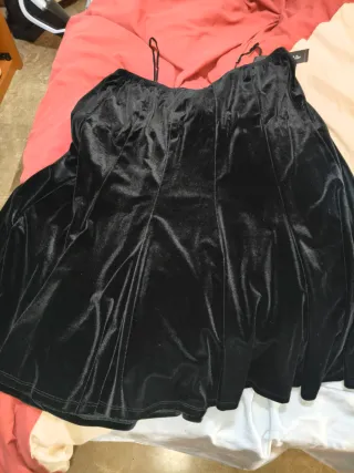 Falda El Corte Inglés Negra Talla 54