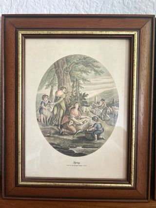 4 Quadri Classici Stagioni