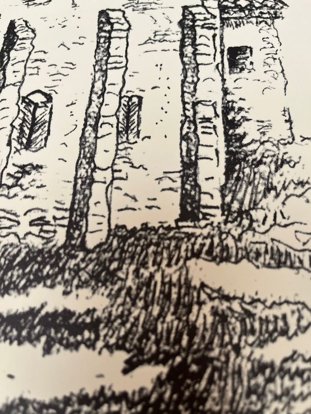 Litografía San Miguel de Lillo Firmada