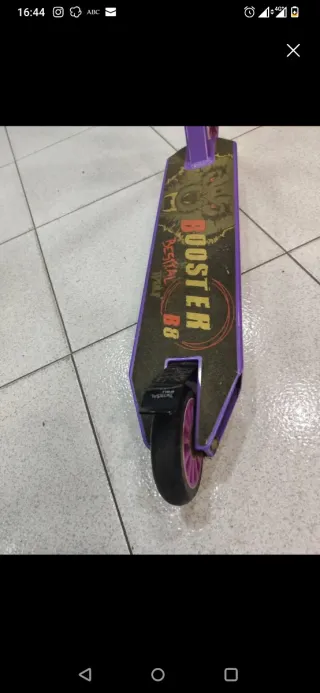 Patinete Profesional Wolf Booster B8 . Con freno