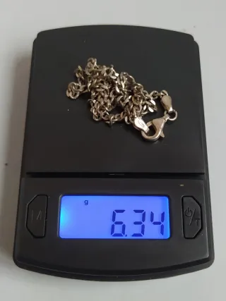 Collar tipo Cadena en Plata 925 - 38cm