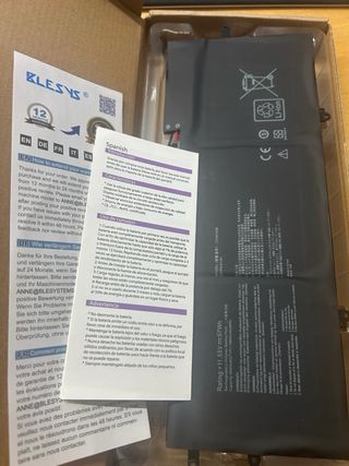 Batería ASUS ZenBook C31N1538 11.55V 57Wh Li-ion