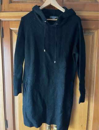 Vestido Jersey Negro Talla Única