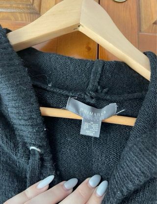 Vestido Jersey Negro Talla Única