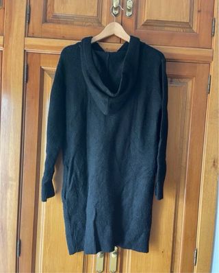 Vestido Jersey Negro Talla Única