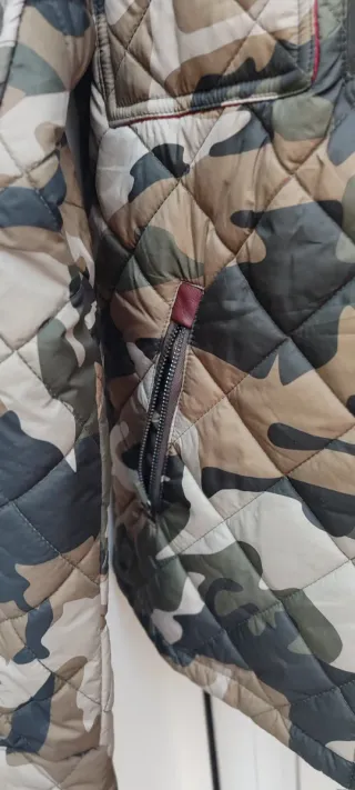 Chaqueta Camuflaje Acolchada Mujer Talla L 52