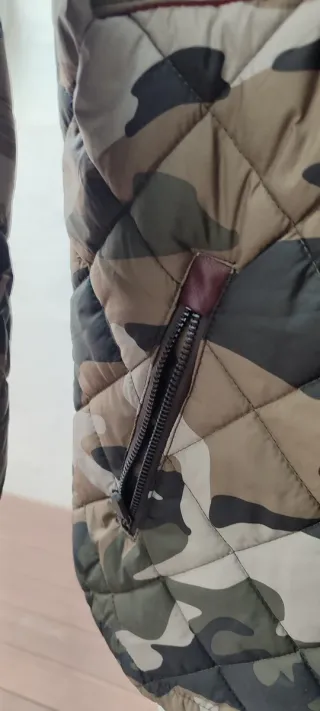 Chaqueta Camuflaje Acolchada Mujer Talla L 52