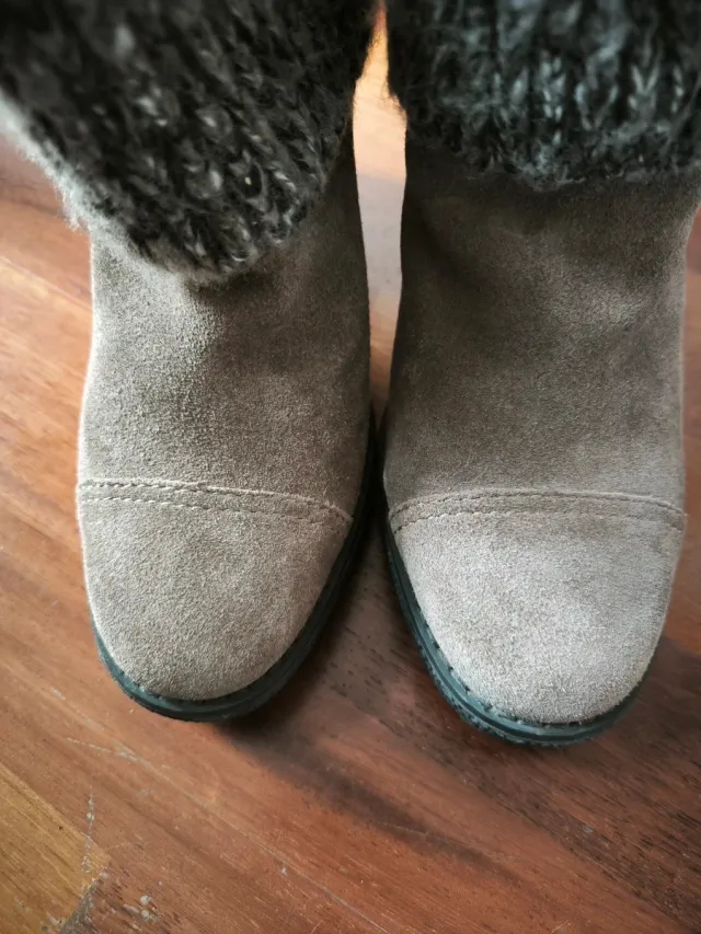 Botas Calvin Klein ante y lana