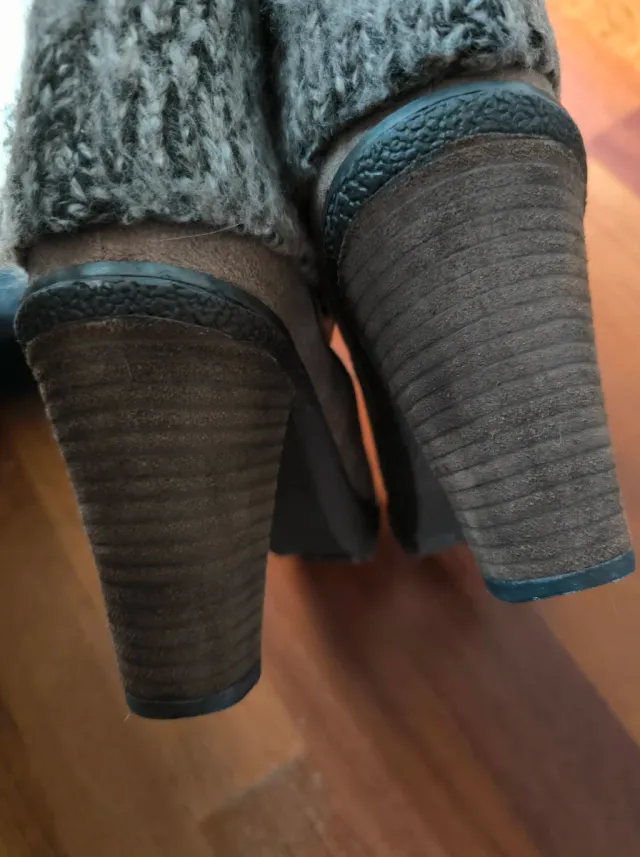 Botas Calvin Klein ante y lana