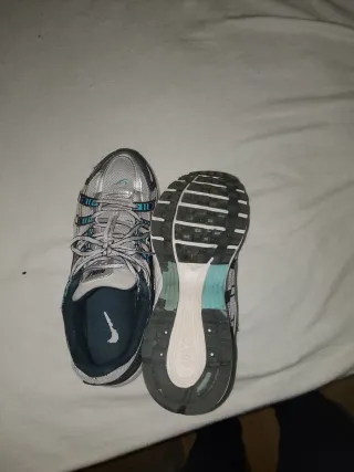 Nike P-6000 Plata/Turquesa Talla 38