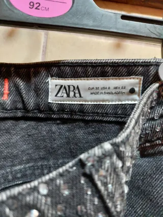 Pantalón Zara fiesta brillante