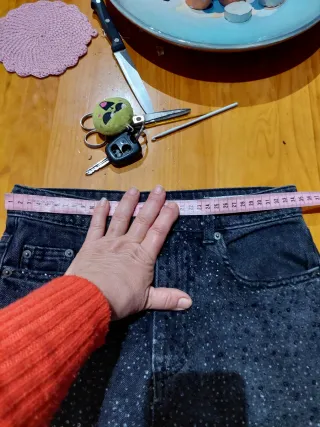 Pantalón Zara fiesta brillante