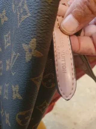 Bolso Louis Vuitton Marrón y Rosa