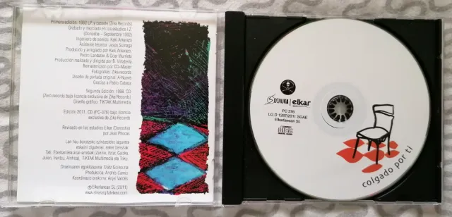 Cicatriz - Colgado por ti CD