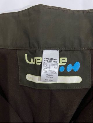 Pantalón de esquí Wedze verde