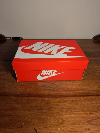 Zapatillas Nike grises y blancas