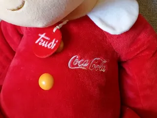 Coca Cola Trudi Folletto Natale peluche 70 cm