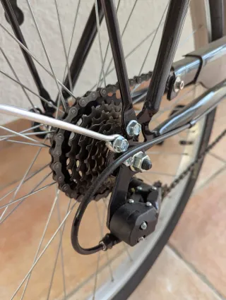 Bicicleta Urbana AMAT Florida con Silla Niños