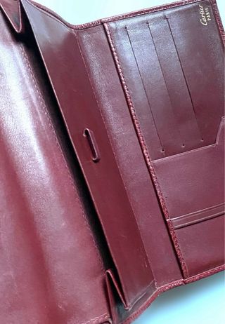 Portafoglio Cartier Bordeaux Vera Pelle