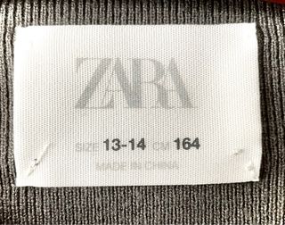Jersey Zara gris mujer