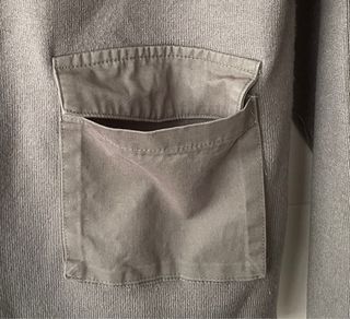 Jersey Zara gris mujer