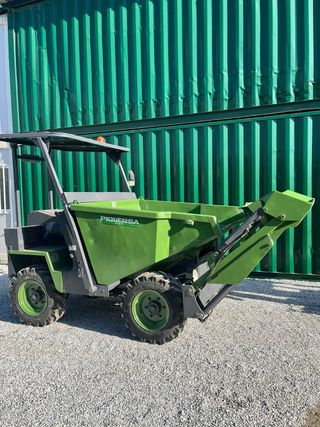 Dumper Piquersa 4x4 con pala