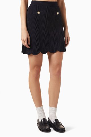 Falda corta negra Cyrus Talla única - S / M